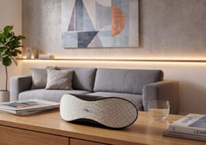 Bluetooth Lautsprecher der Marke VIVESS entworfen im Hamburg Designstudio formel23