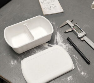 Prototypenbau und Modellbau für die Flexibox im 3D-Druck.