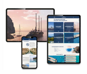 Das gelungene Webdesign für OceanEvent, einen Eventveranstalter generierte viele neue Kunden.