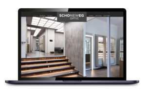 Webdesign für einen Optiker in Hamburg im Responsive Design.